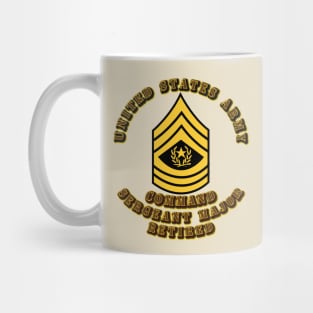 Army - Command Sergeant Major - Retired Mug